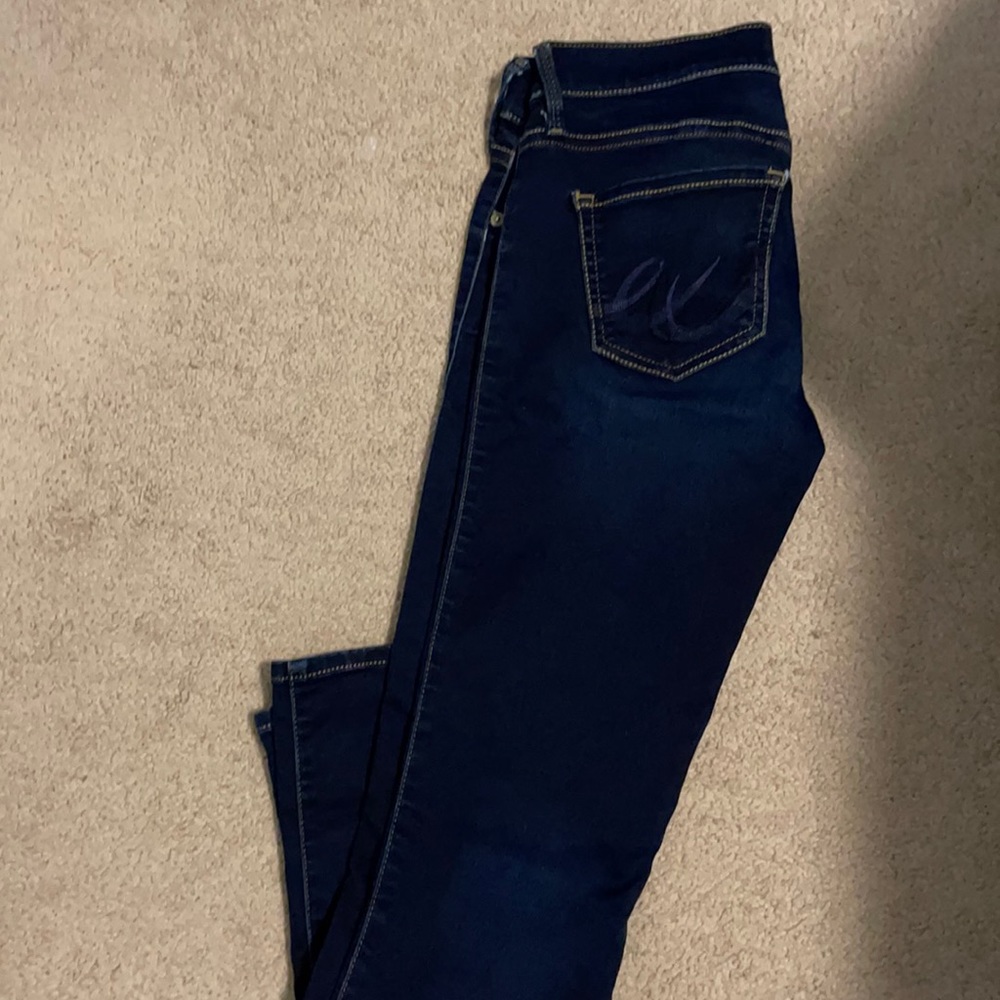 Express cropped ankle jean leggings